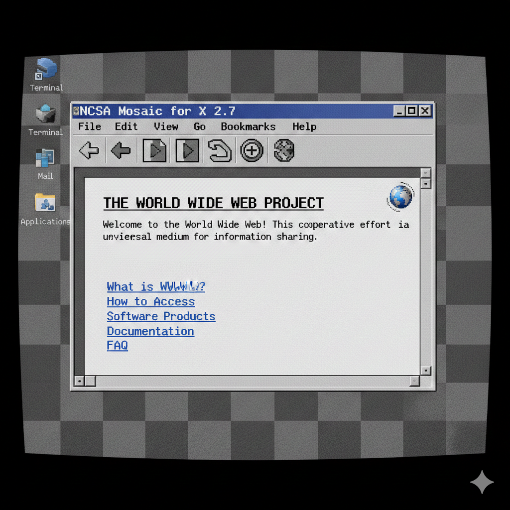Image of NCSA Mosaic browser