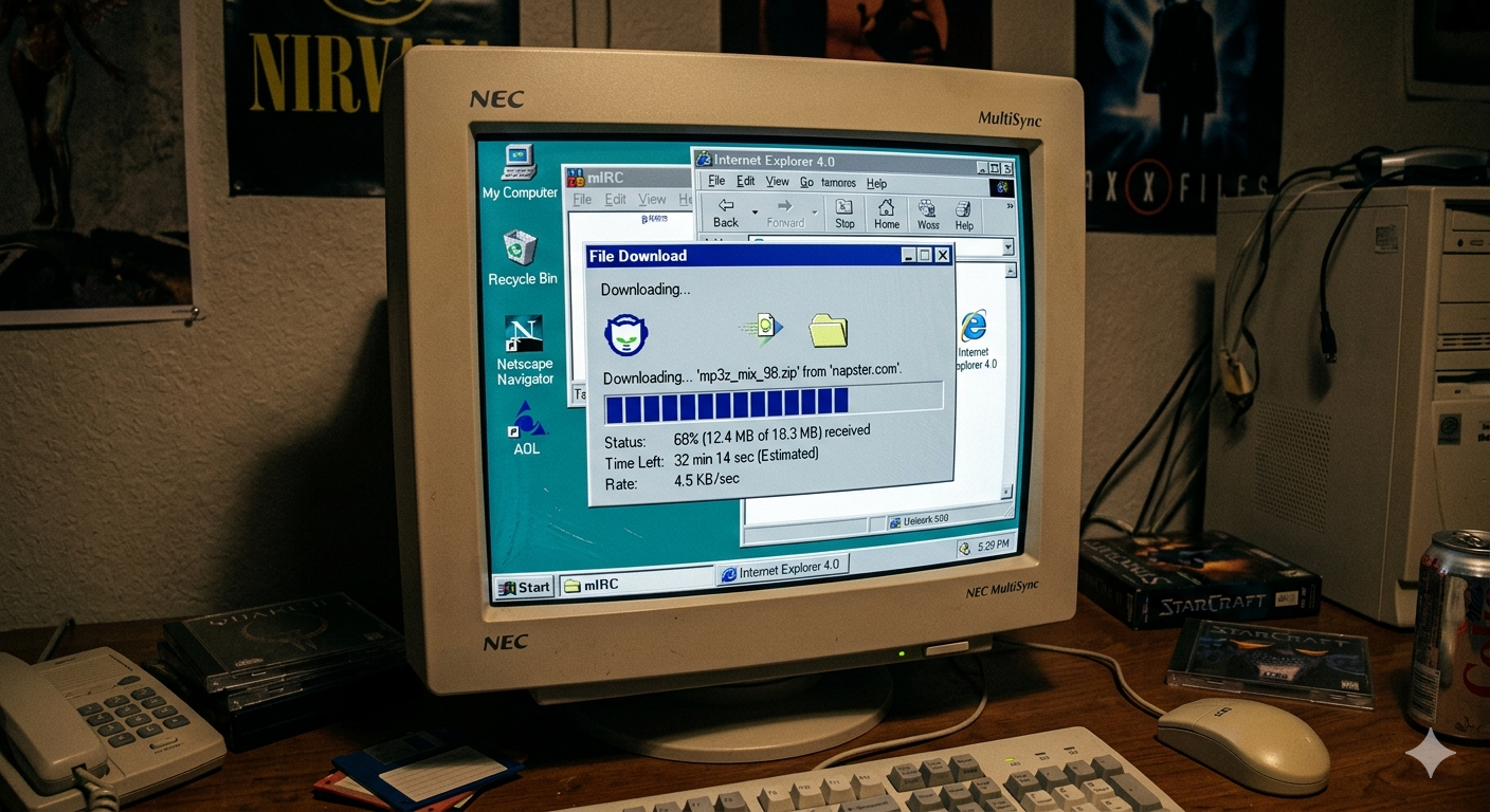 Progress bar from the 90s