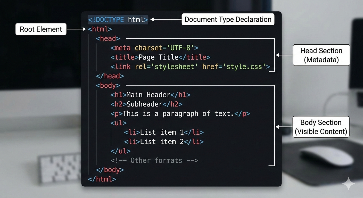 Basic HTML Structure